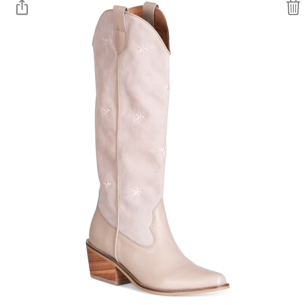 Silvia Cobos Womens Galaxy Embroidered Cowboy, Western Boots